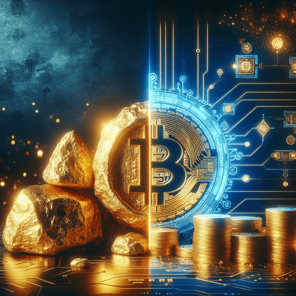 通过货币供应指标比较黄金与比特币