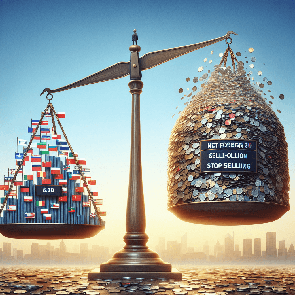 外资卖超逾新台币130亿元，暂停台积电卖压趋势