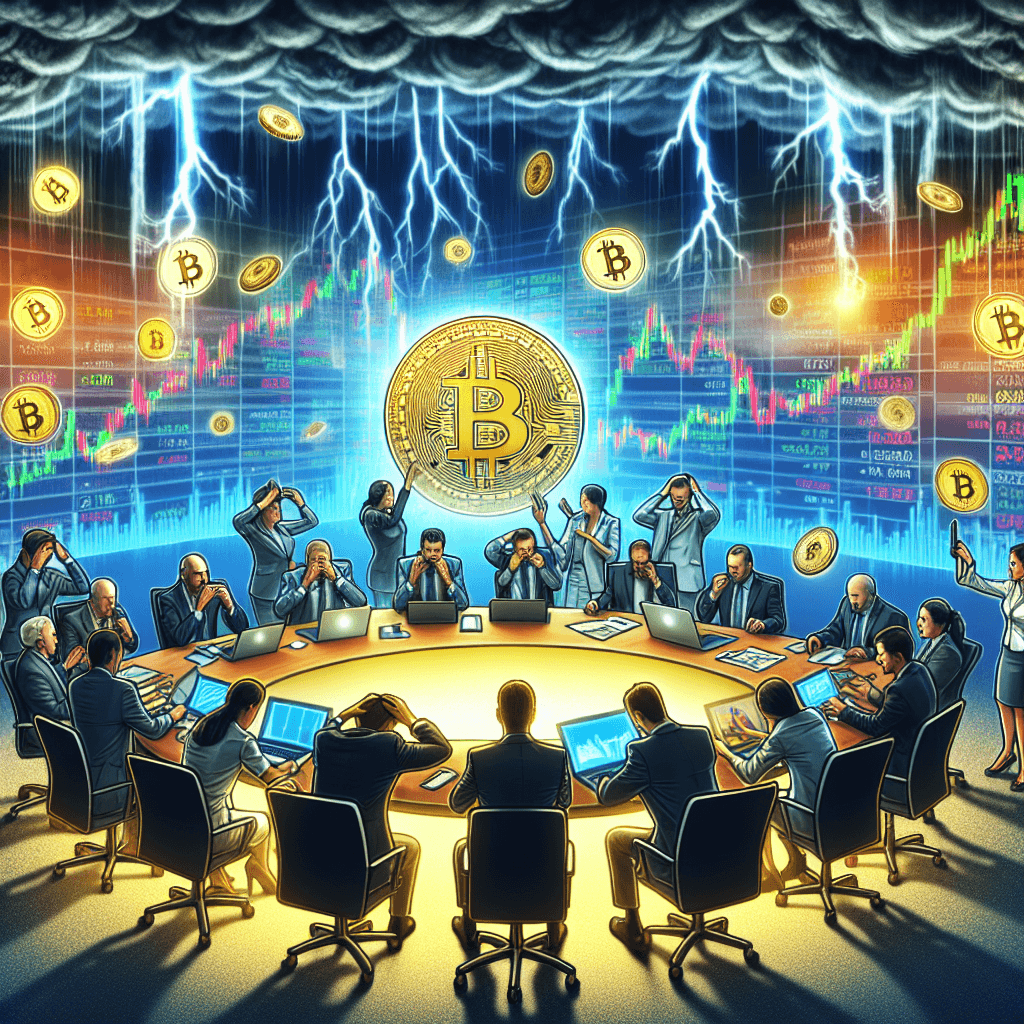 比特币库藏公司面临市场挑战时大幅价值下降的困境