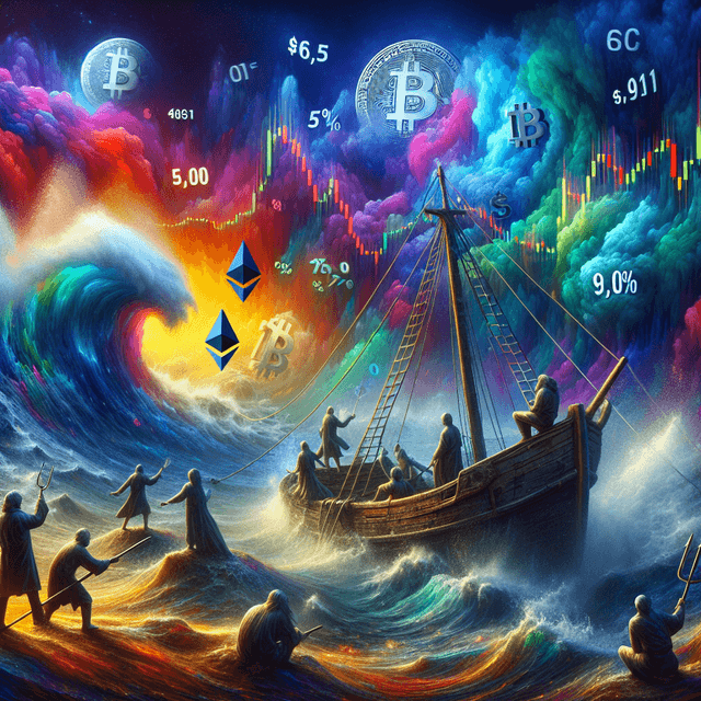 加密市场动荡：超过 10 亿美元在主要加密货币中被清算