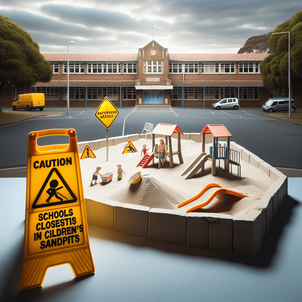 因操场沙中的石棉问题，澳大利亚教育设施关闭