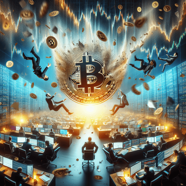 比特币接近80,000美元门槛，面临重大下跌