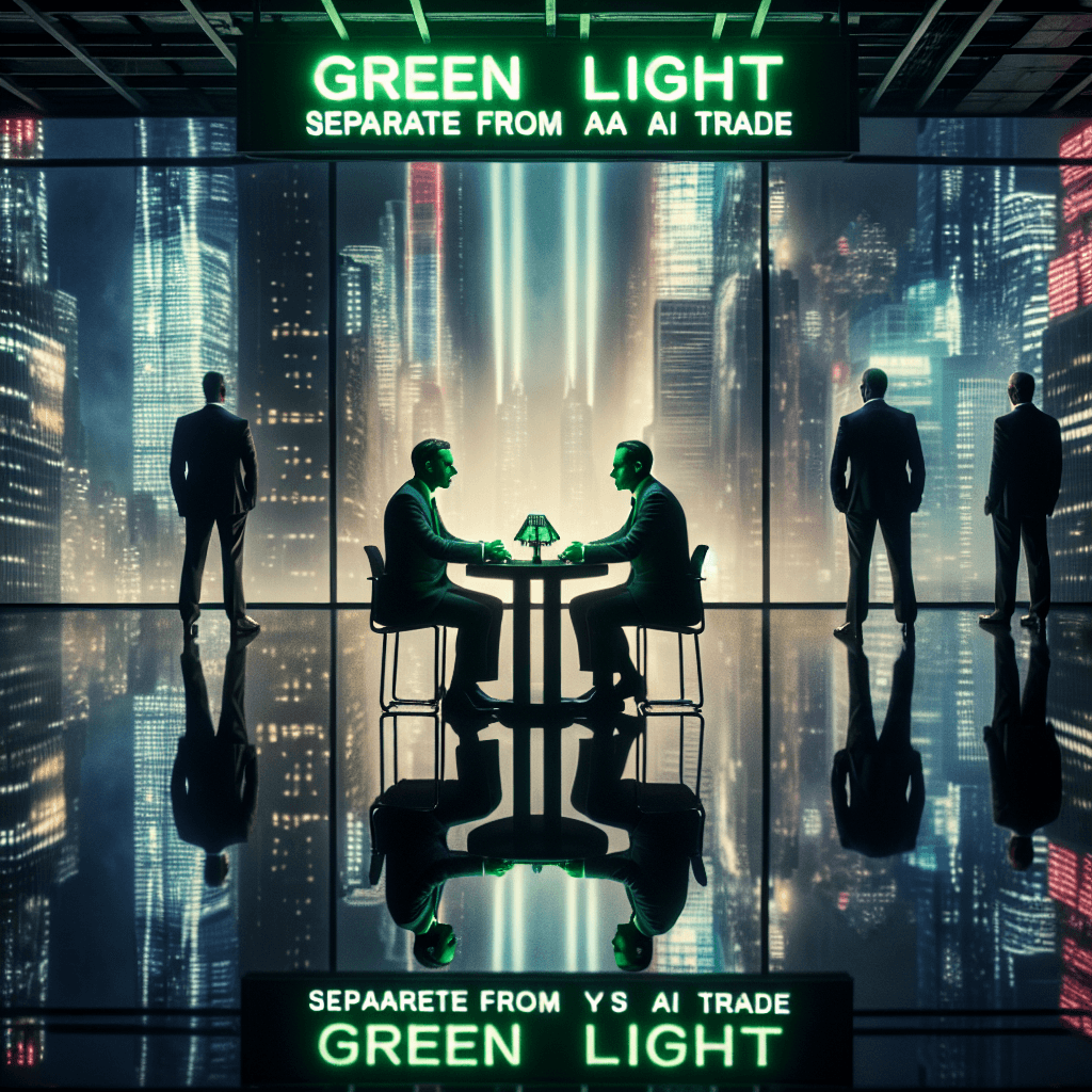 随着焦点转移到 AI 投资以外，市场显示出潜在的转变