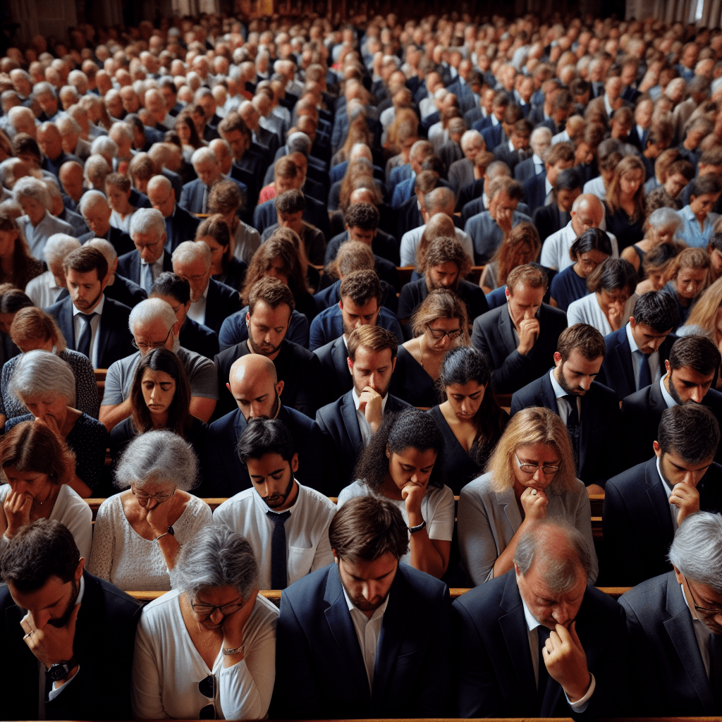 令人动容的聚会：悼念瑞士酒吧火灾受害者的追思会