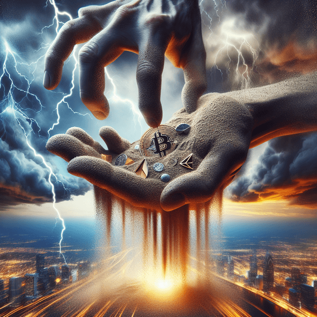 美国比特币和以太坊ETF在市场动荡中出现显著外流