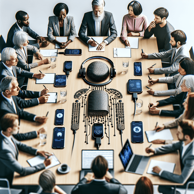 由 AI 驱动的笔记设备革新会议转录