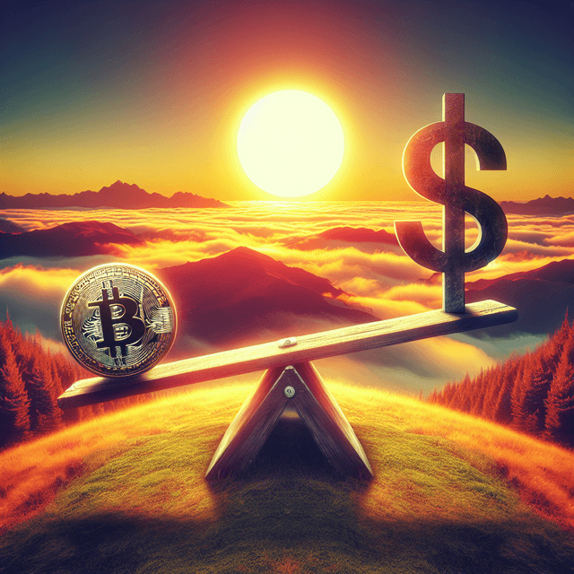 比特币在美元指数上升担忧中企稳