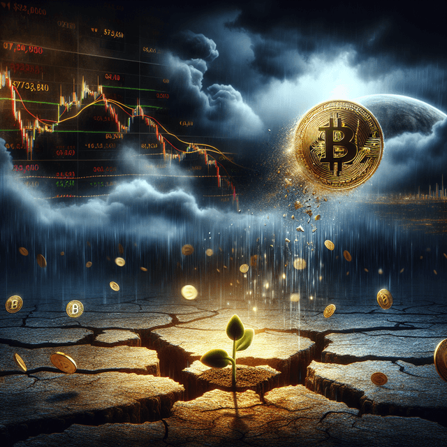 比特币自2024年11月以来创新低，跌破73,000美元