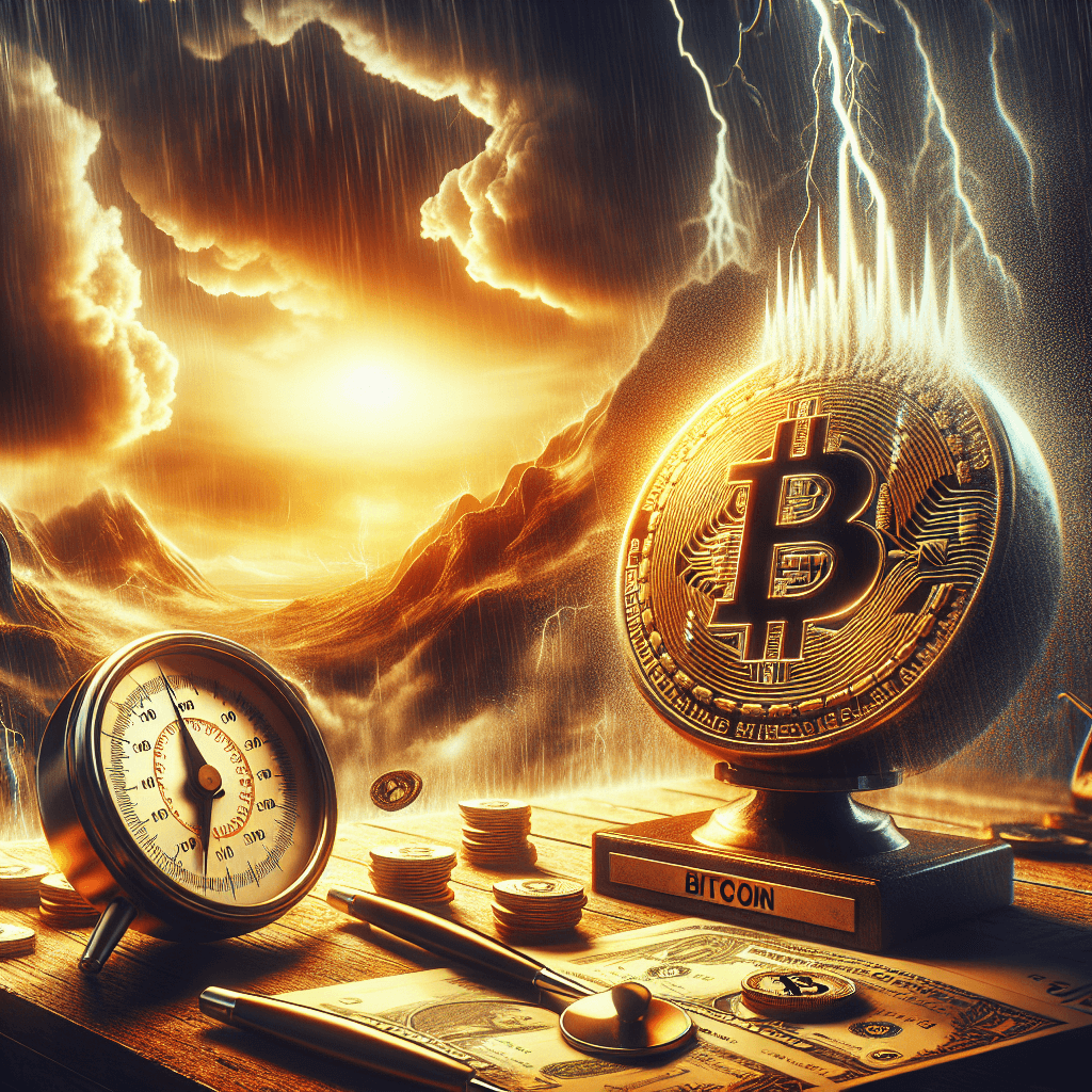 比特币尽管市场恐慌减少仍难以获取动能