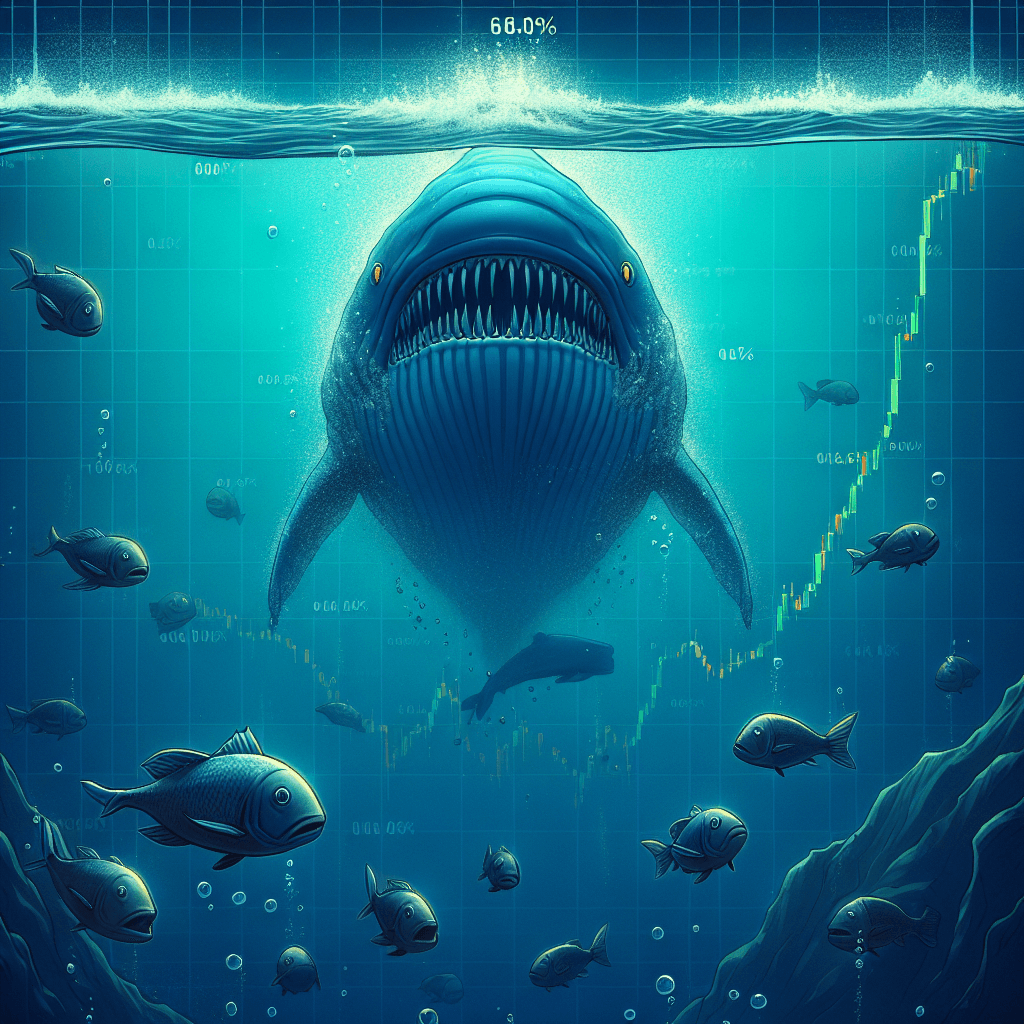 比特币跌幅达5%，受大鲸活动增加影响，跌破65,000美元