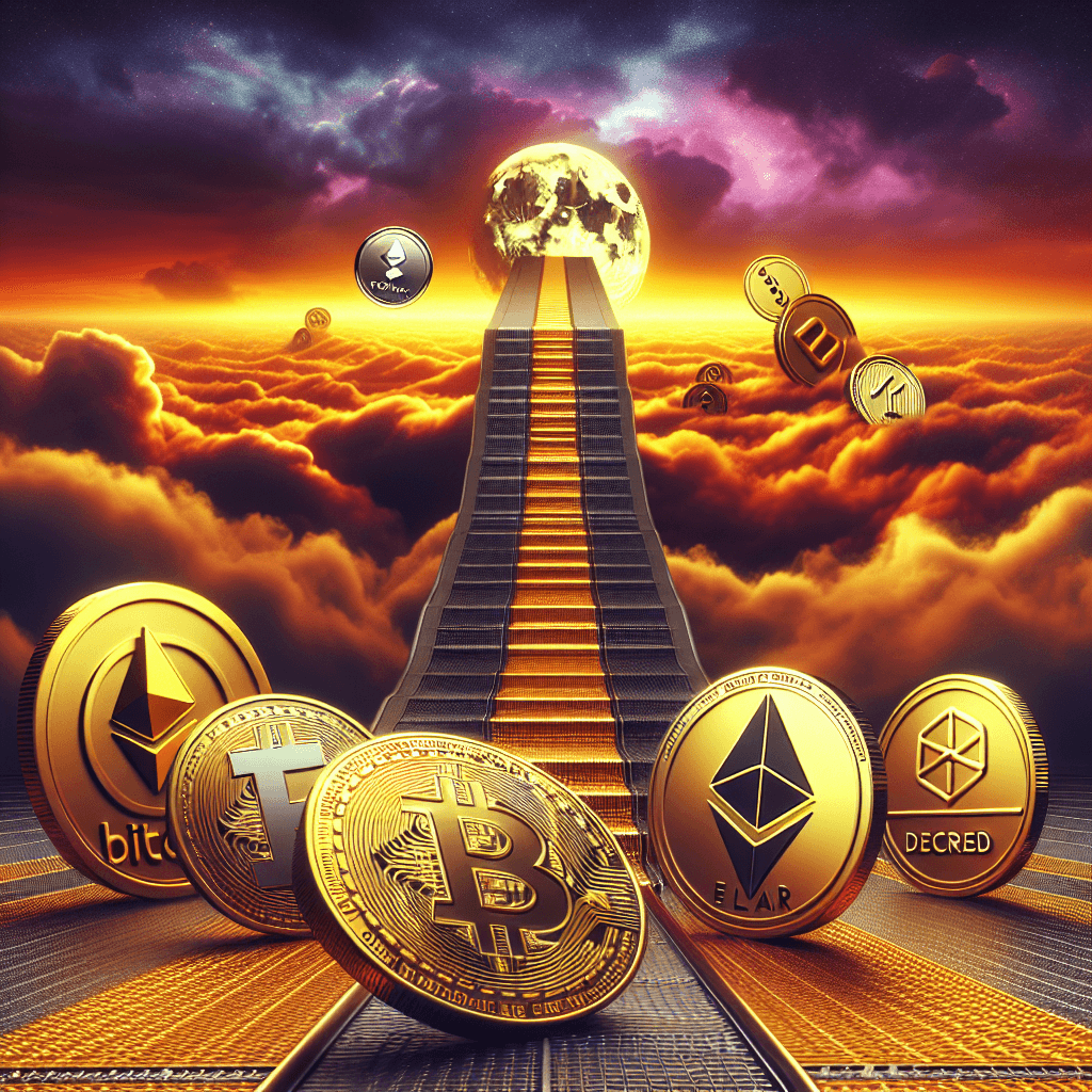 加密货币市场动态：比特币、以太币和 Solana 的下跌与 Decred 和 AI 代币的增长