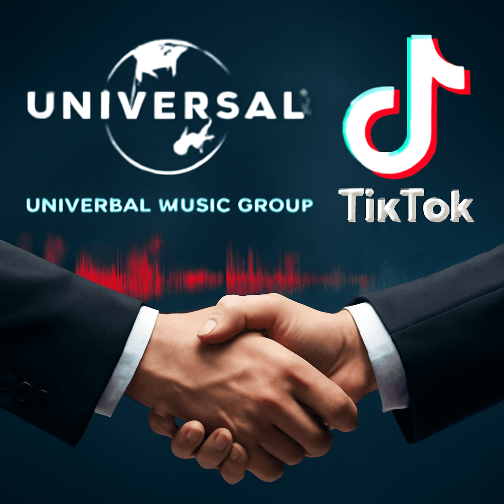 UMG 与 TikTok 续约以移除未授权的 AI 音乐并改善署名