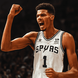 Victor Wembanyama 在马刺第七场胜利后获得西区决赛全票 MVP
