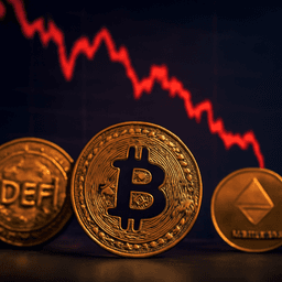 智能合约与 DeFi 代币领跌，比特币连续四天下滑