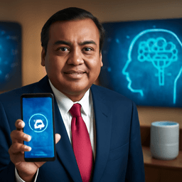 Ambani 旨在将 AI 融入每次通话、每个应用与每个家庭