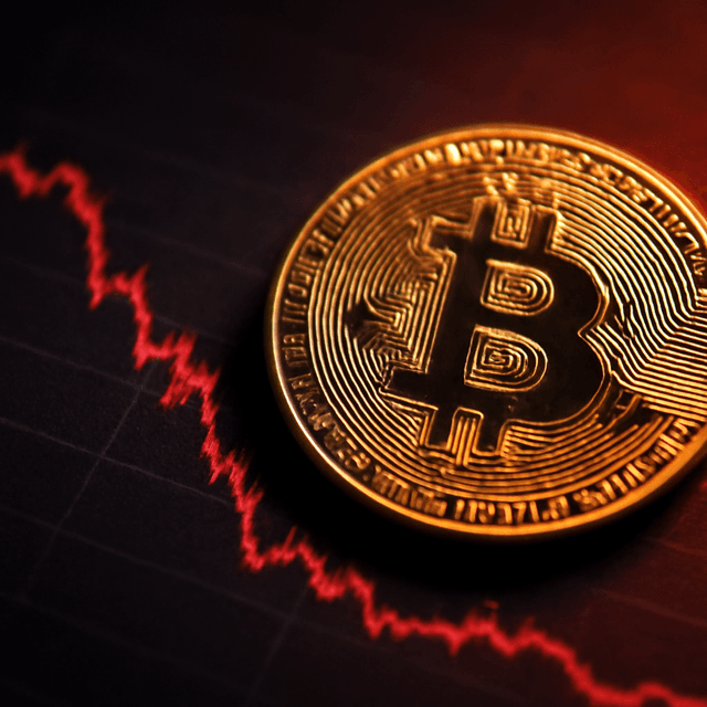 比特币回落至约 63,000 美元，科技股抛售拖累风险资产