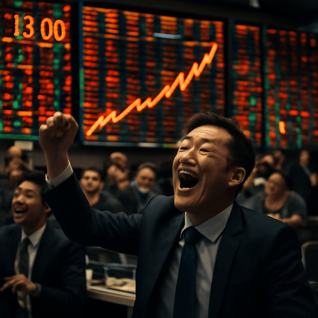 下午1:00 — A股突然暴涨：原因解析