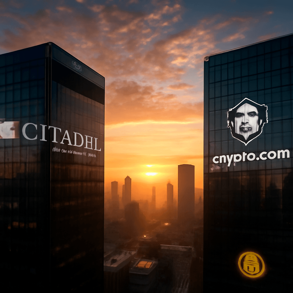 晨间一分钟：Citadel Securities 以 4 亿美元支持 Crypto.com