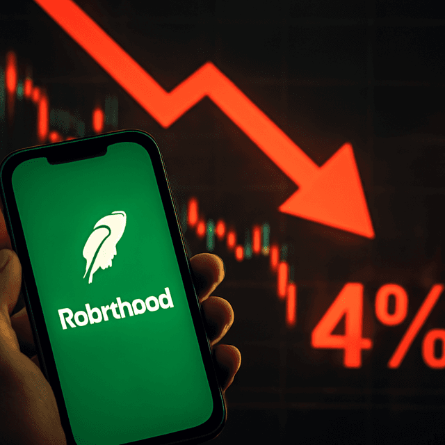 Robinhood 盈利超预期但加密收入放缓，股价下跌 4%