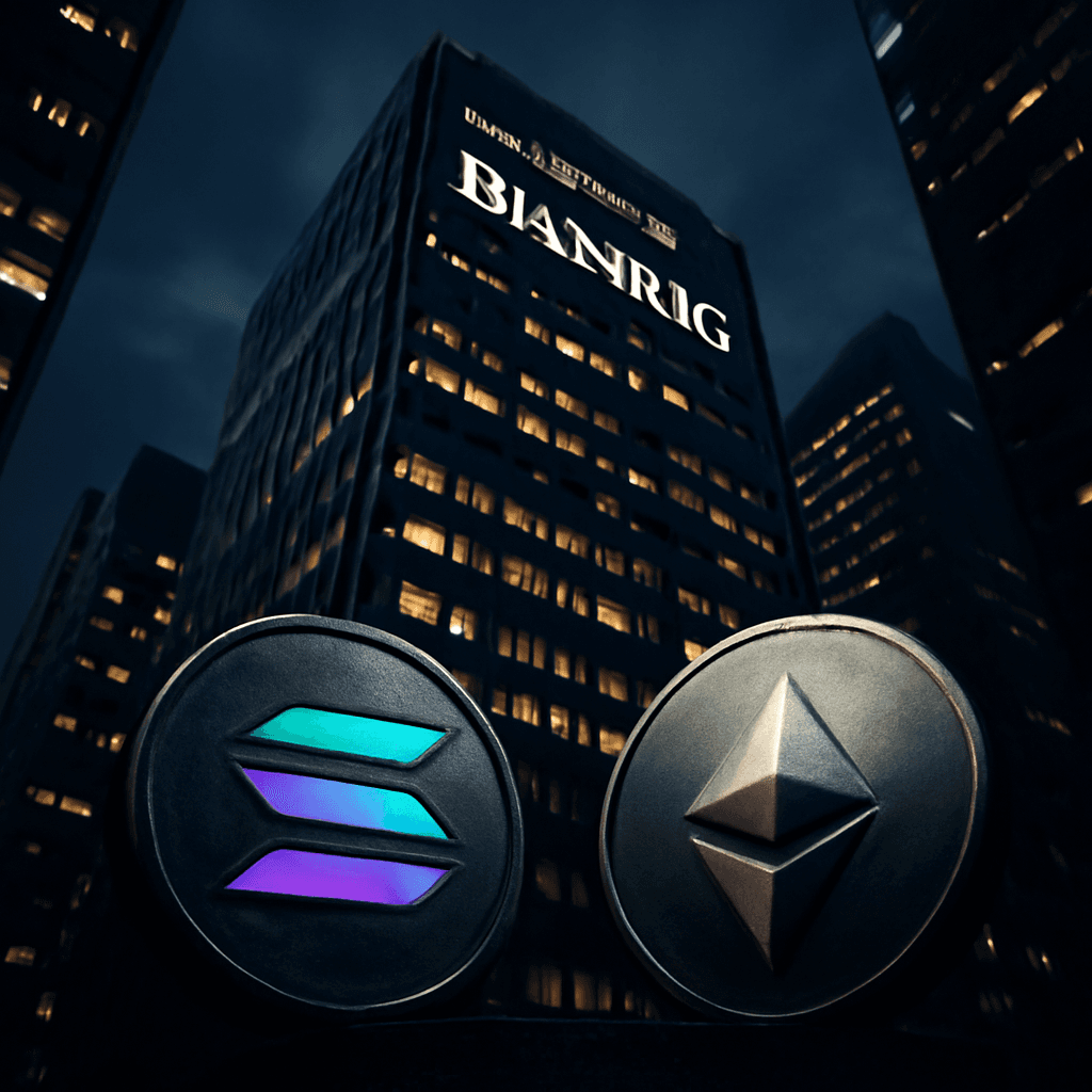 贝莱德在 Solana 和 Ethereum 推出代币化货币市场基金