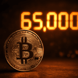 比特币在美国通胀报告前突破 65,000 美元