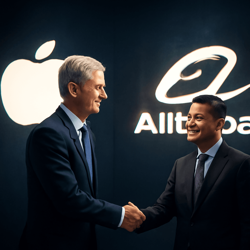Apple 与阿里巴巴合作为中国市场开发 AI 模型