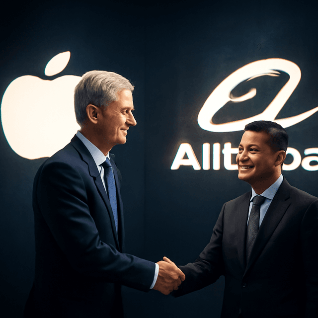 Apple 与阿里巴巴合作为中国市场开发 AI 模型