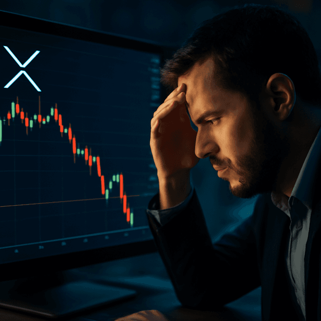 XRP 价格滑落至约 1 美元之际，交易者预期反弹