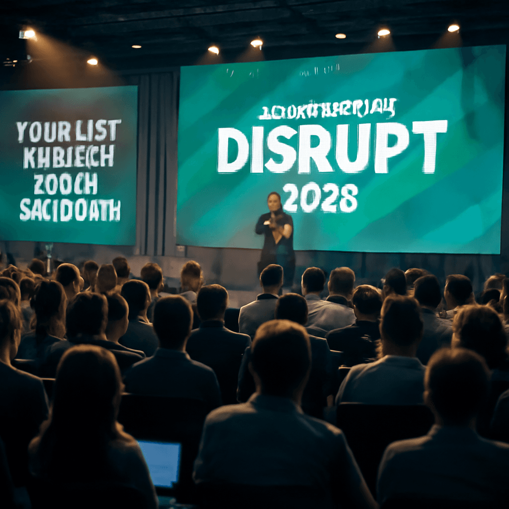 今晚最后机会申请主办 TechCrunch Disrupt 2026 边会活动