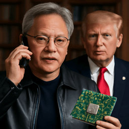 黄仁勋接到特朗普来电——并露出了可折叠手机