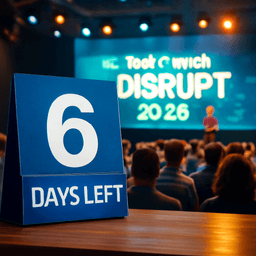 距离在旧金山举办的 TechCrunch Disrupt 2026 享受折扣并获得优势仅剩六天