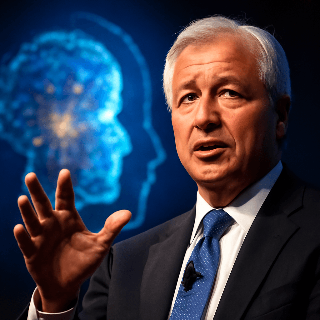 Jamie Dimon 警告：超大规模云端公司在 AI 的支出明年可能达到一万亿美元，将影响增长与通胀