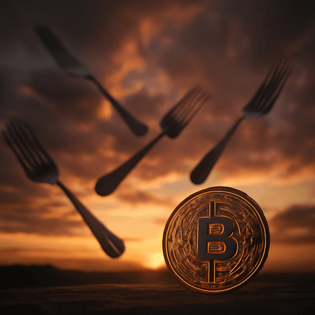 在 CME 期货公告与机构备案后，比特币回落而其分叉币飙升
