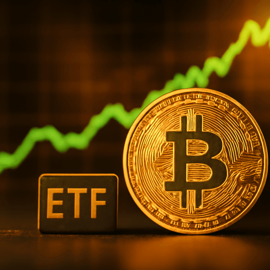 比特币 ETF 连续七日净流入，2026 年资金流转为正