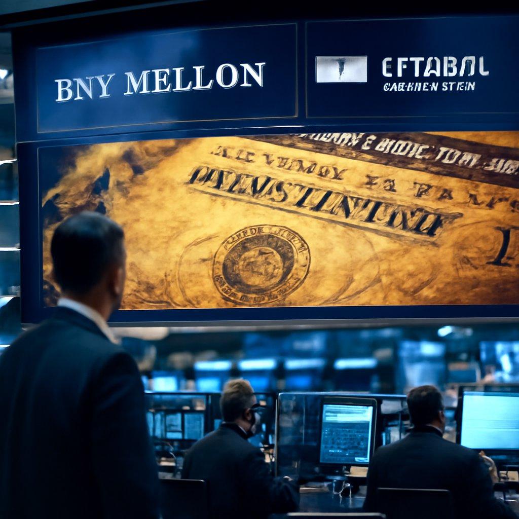 BNY 与 Citadel Securities 探索利用代币化美国国债加快融资