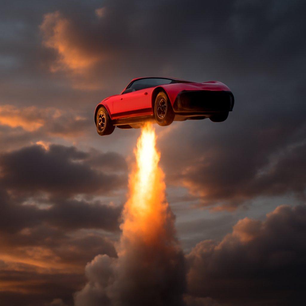 Tesla 火箭动力 Roadster 展现飞行能力，但能否公开使用仍未明朗