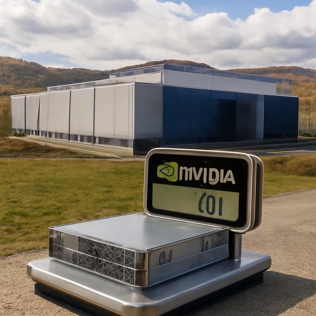 Nvidia 考虑为 Nscale 位于西弗吉尼亚州的 AI 数据中心融资提供担保